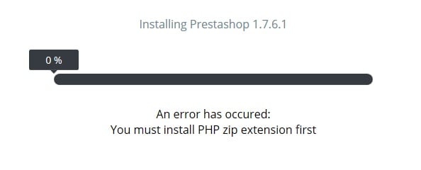 prestashop-php-zip-extension